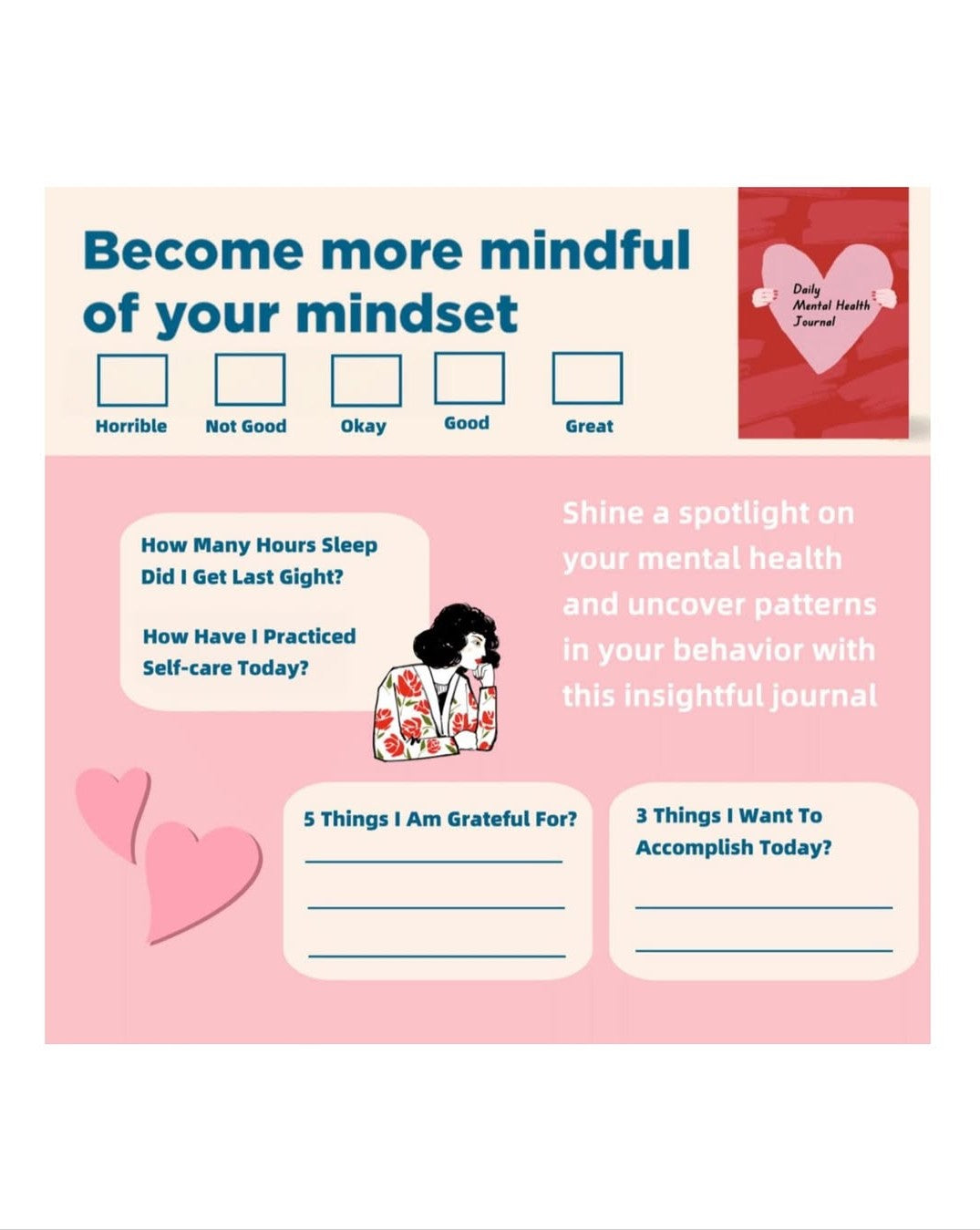 Daily Mental Health Journal