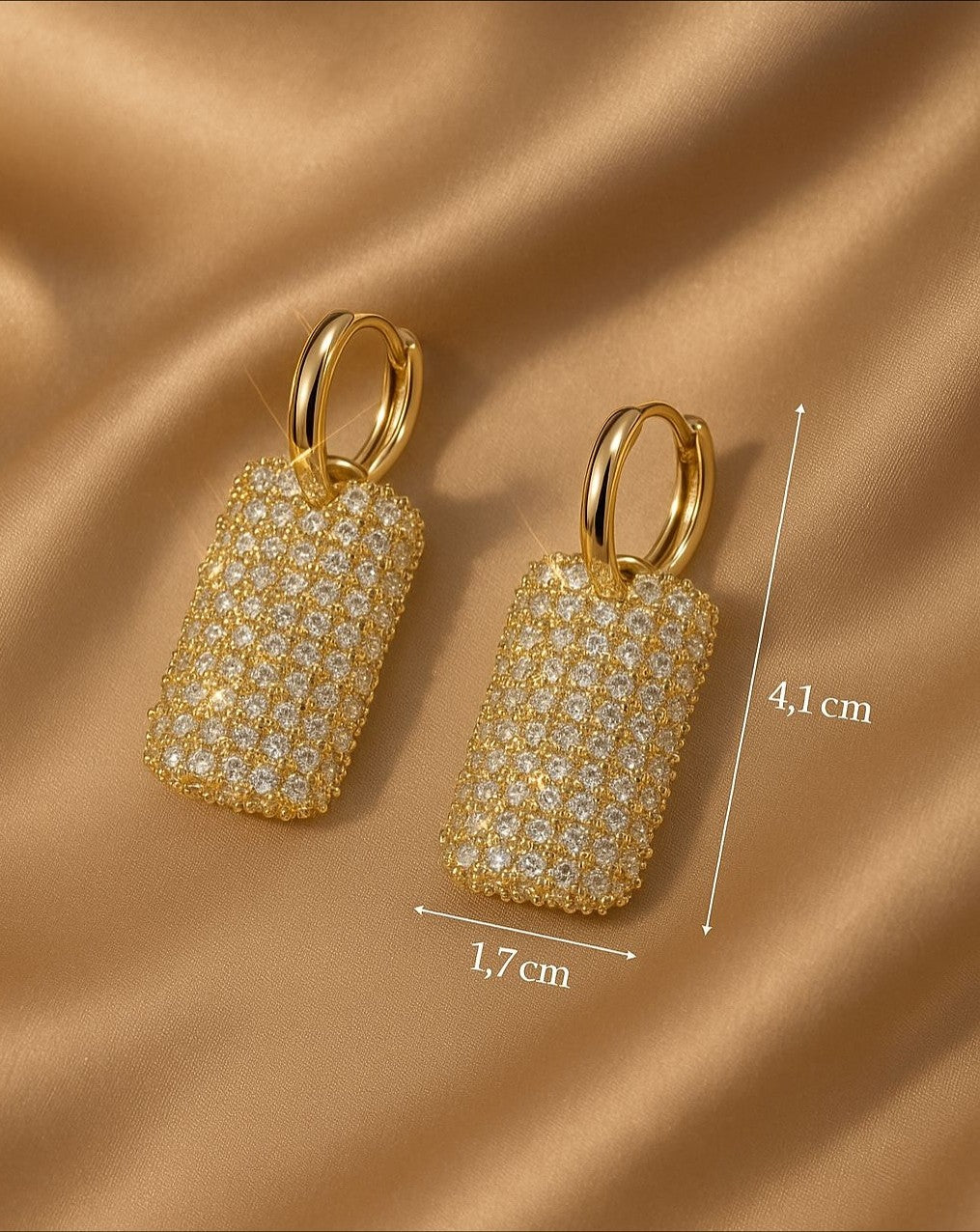 Aurora Luxe Hoops Earrings