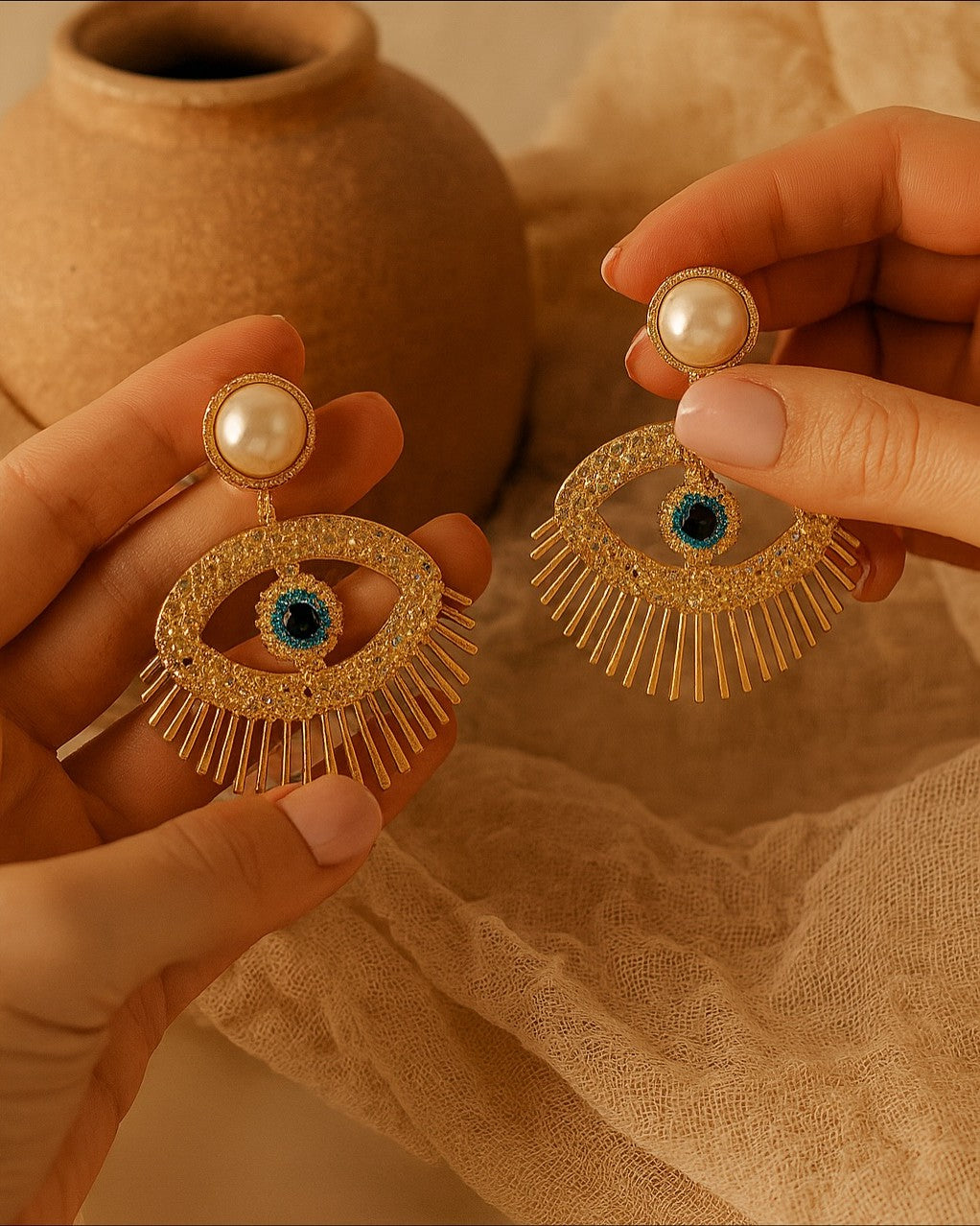 Evil Eye Earrings