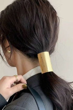 Gold Ponytail Cuff