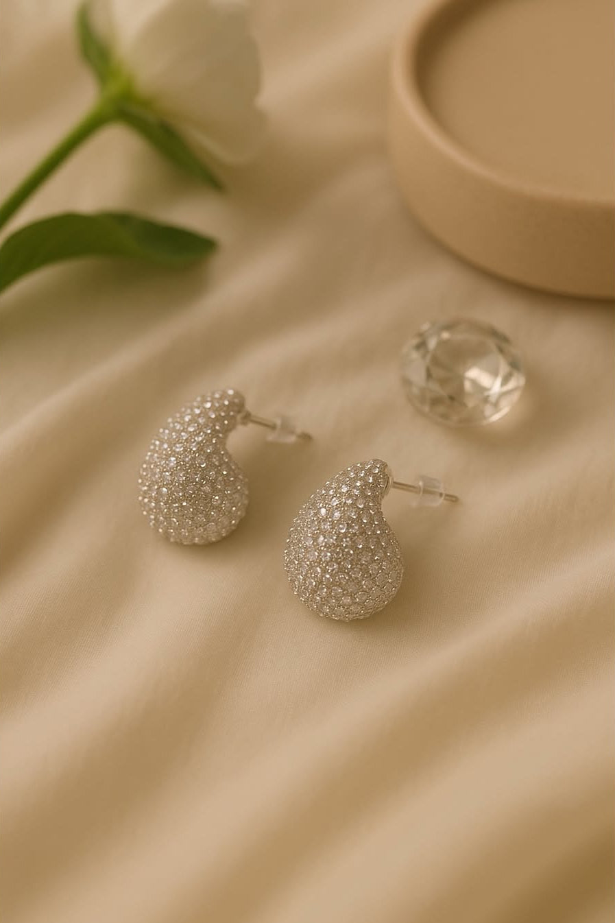 Start Dust Curve Earrings