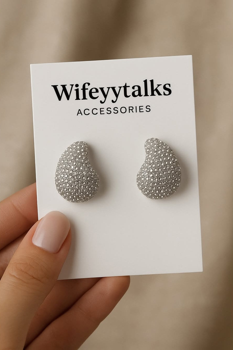 Start Dust Curve Earrings