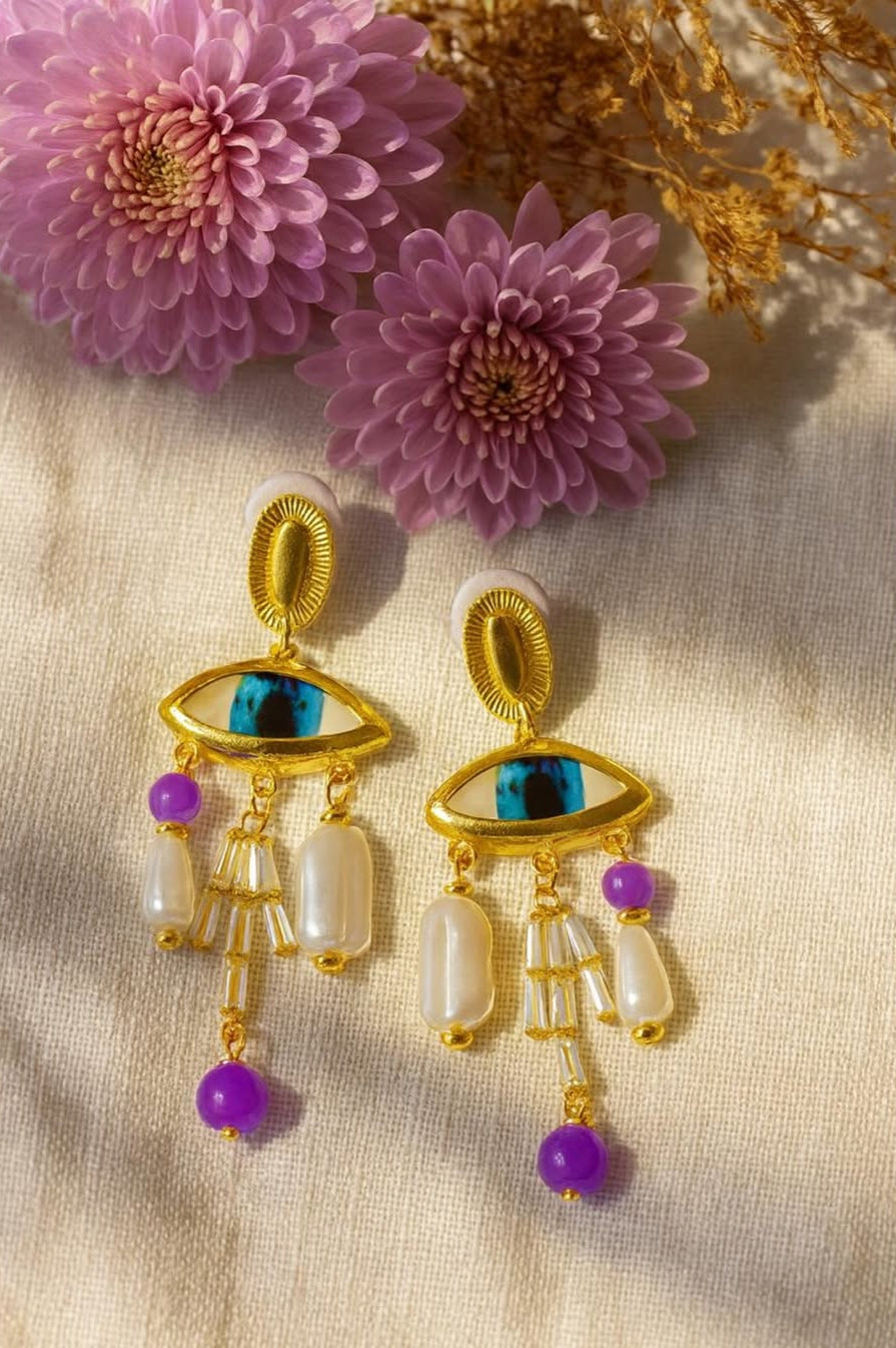 Mystic Eye Drop Earrings