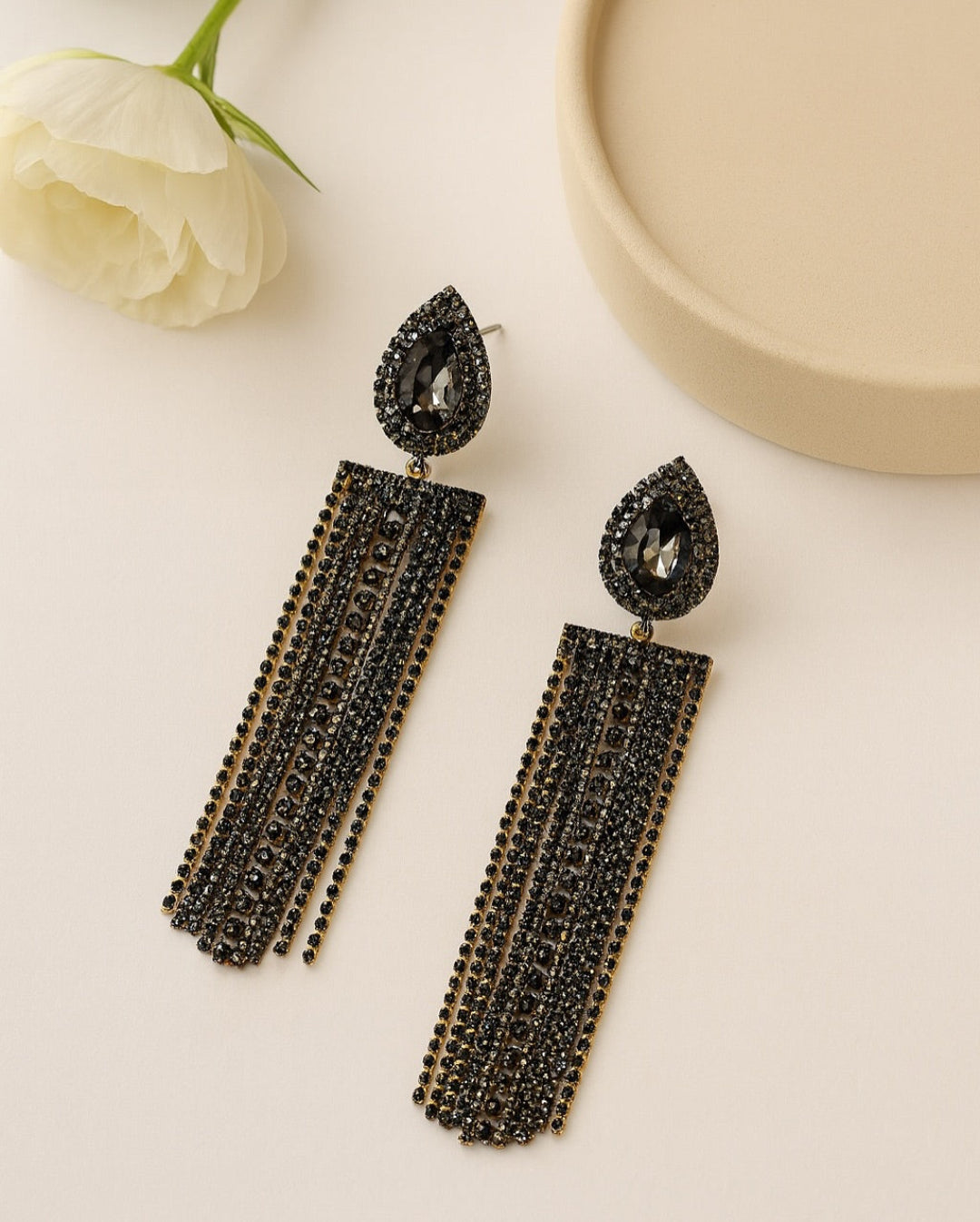 Midnight Drape Earrings