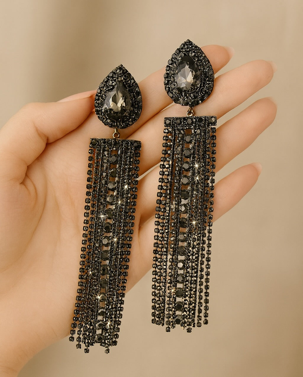Midnight Drape Earrings