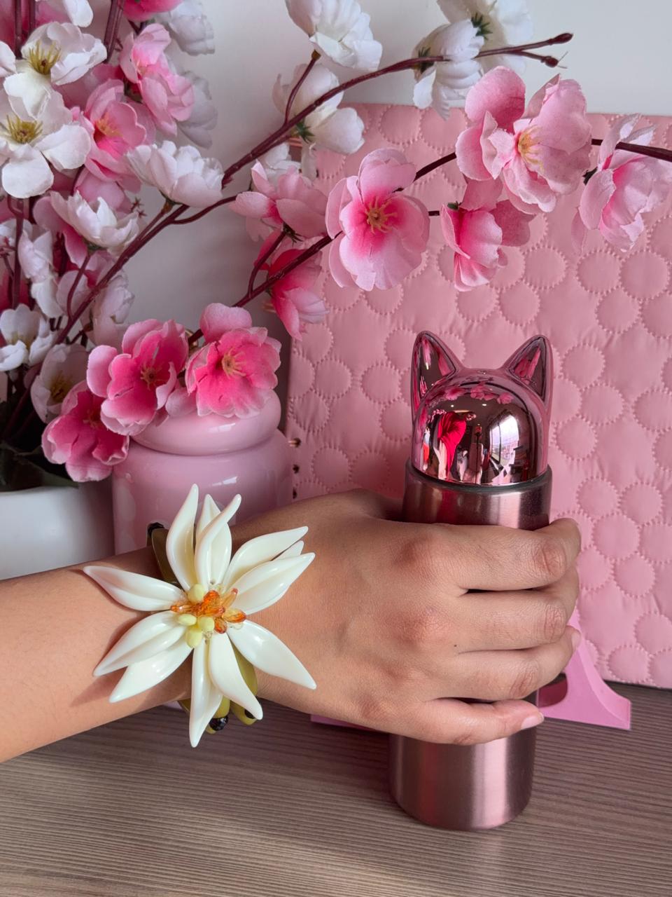 Daisy Drama Cuff