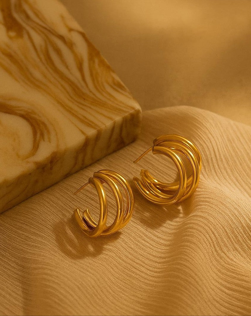 Soleil Hoops Earrings