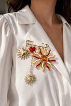 Sunlight Drama Brooch