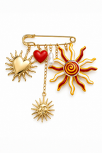 Sunlight Drama Brooch