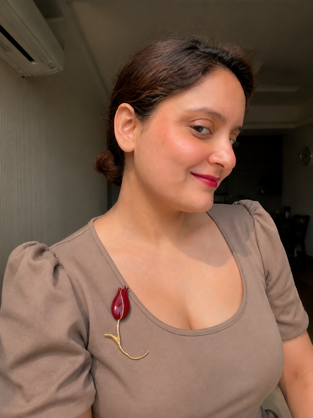 Tulip Brooch