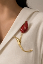 Tulip Brooch
