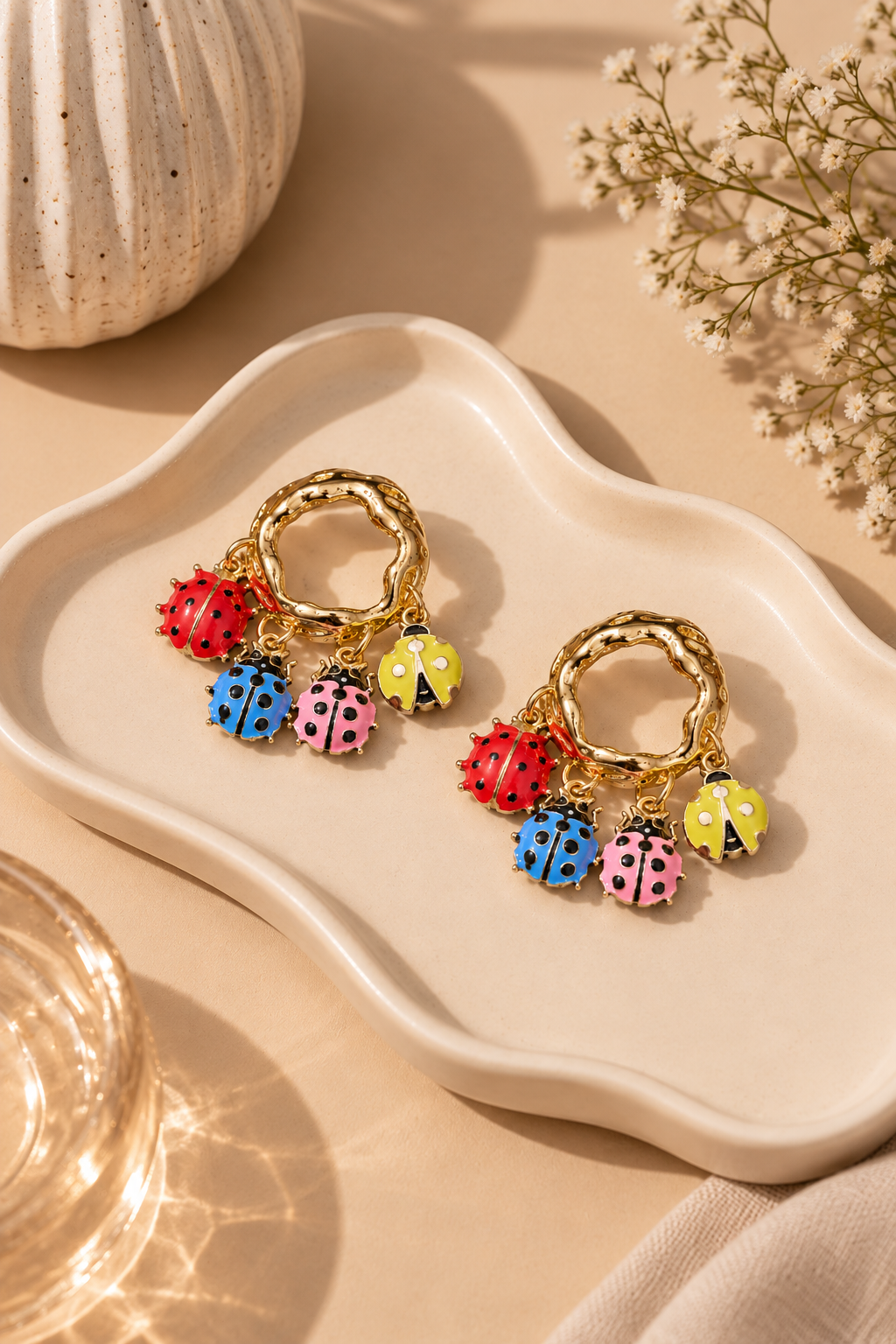 Ladybug Earrings