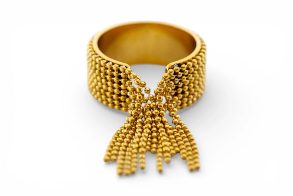 Golden Dazzle Ring