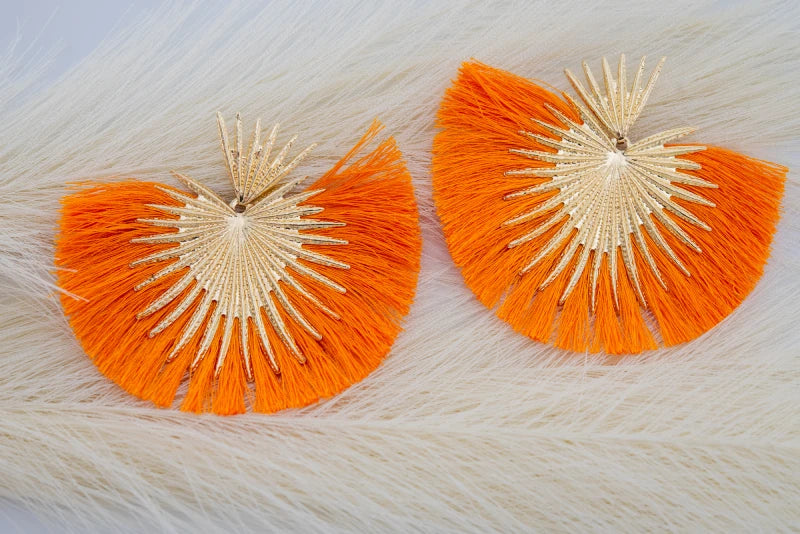 Orange Tassles