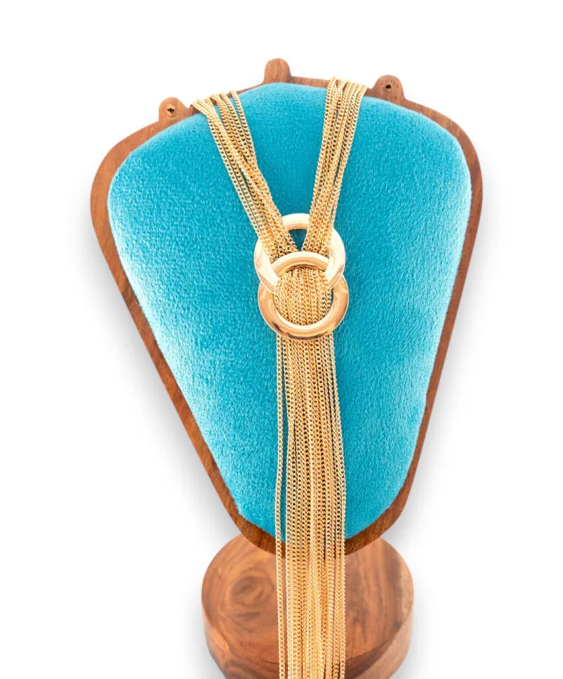 Golden Tassel Necklace