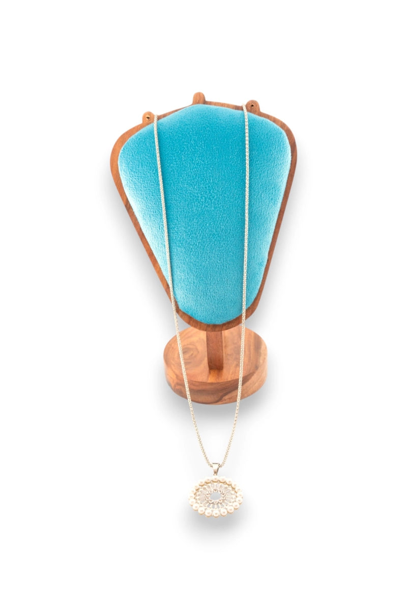 Pearl Halo Necklace