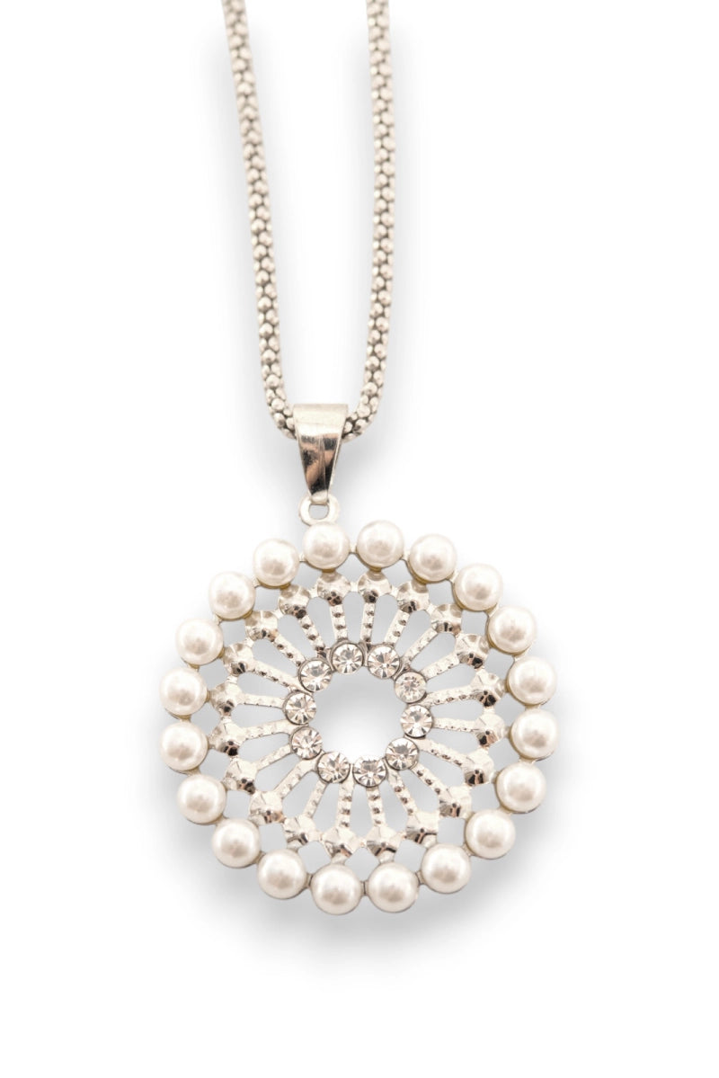 Pearl Halo Necklace