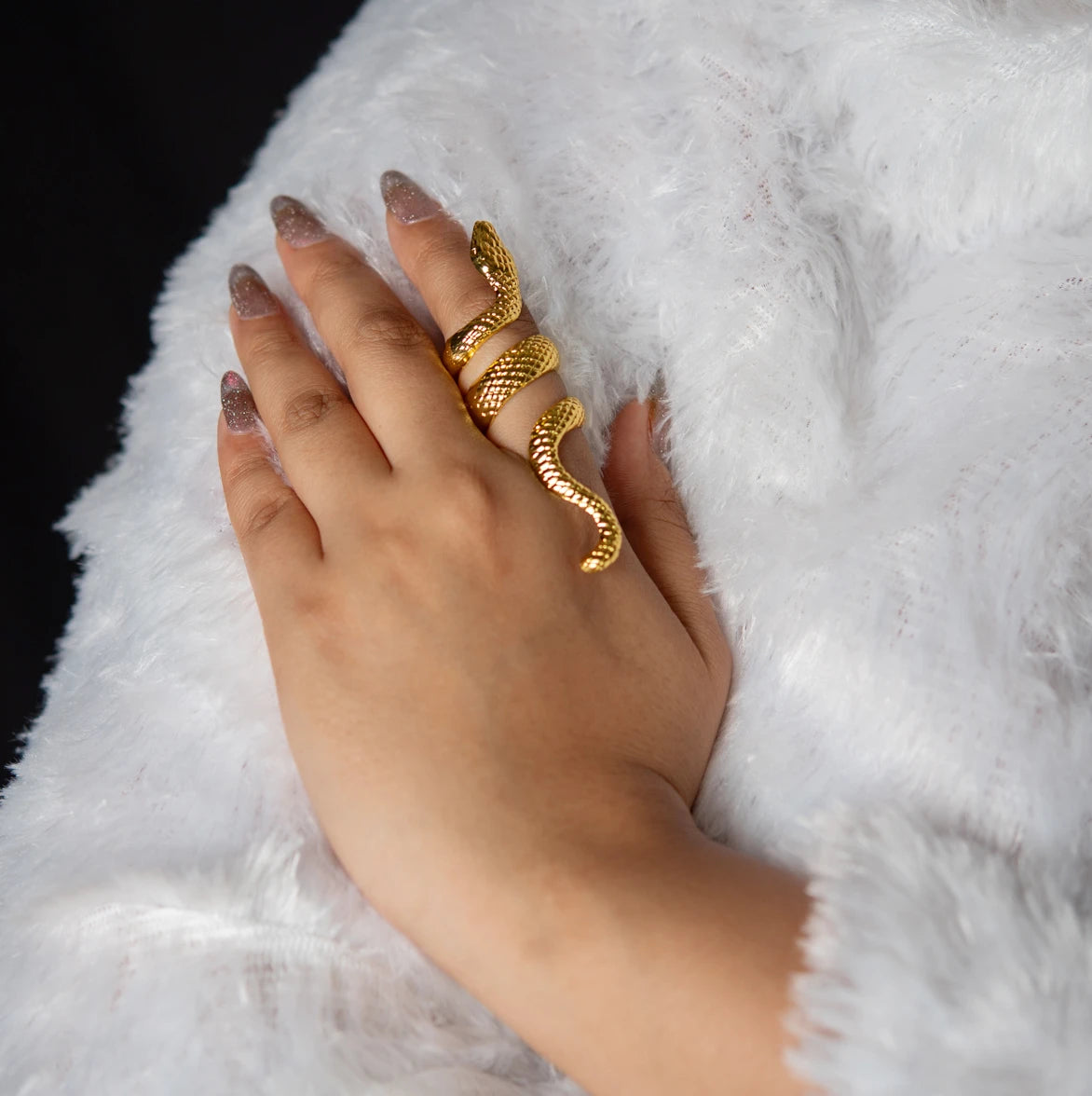 Serpent Wrap Ring