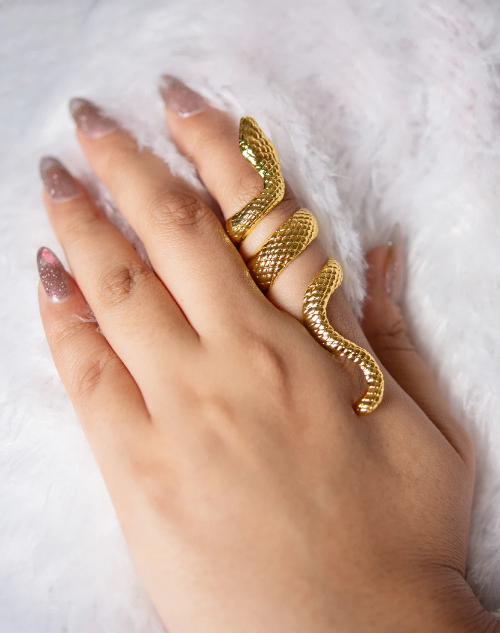 Serpent Wrap Ring