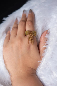 Golden Dazzle Ring