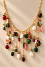 Gemdrop Waterfall Necklace