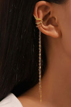 Golden Chain Earcuff