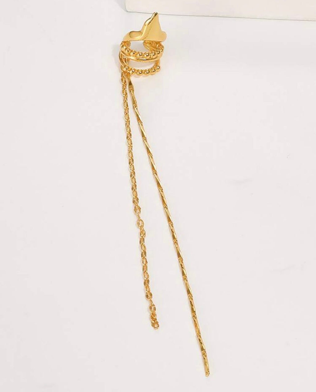 Golden Chain Earcuff