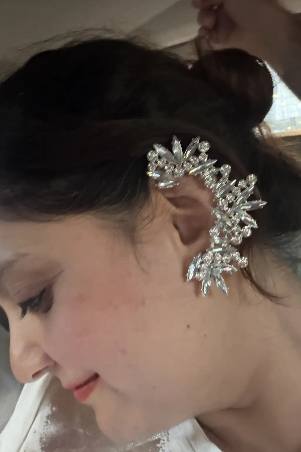 Crystal Earcuff
