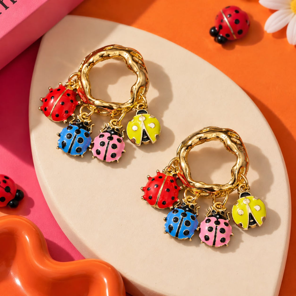 Ladybug Earrings