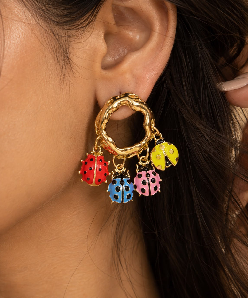 Ladybug Earrings