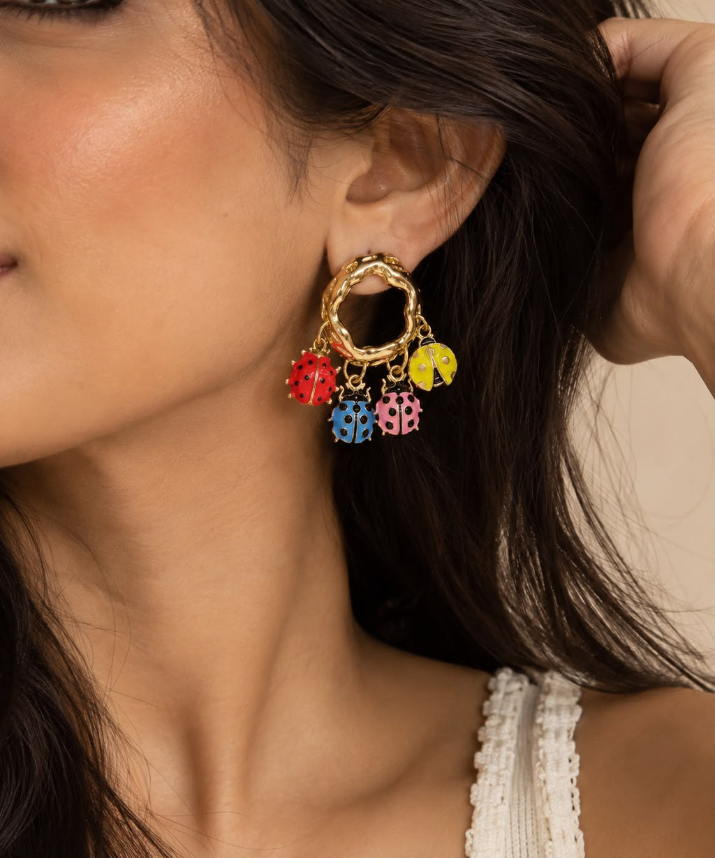 Ladybug Earrings