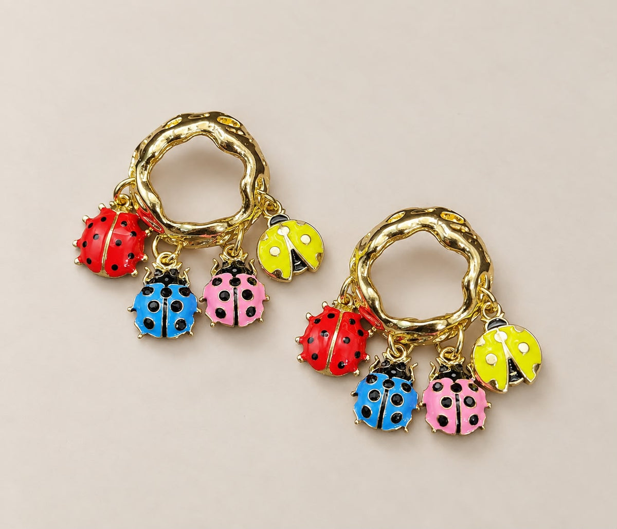 Ladybug Earrings