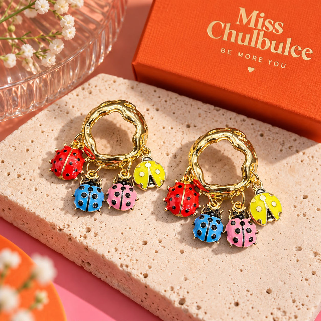 Ladybug Earrings