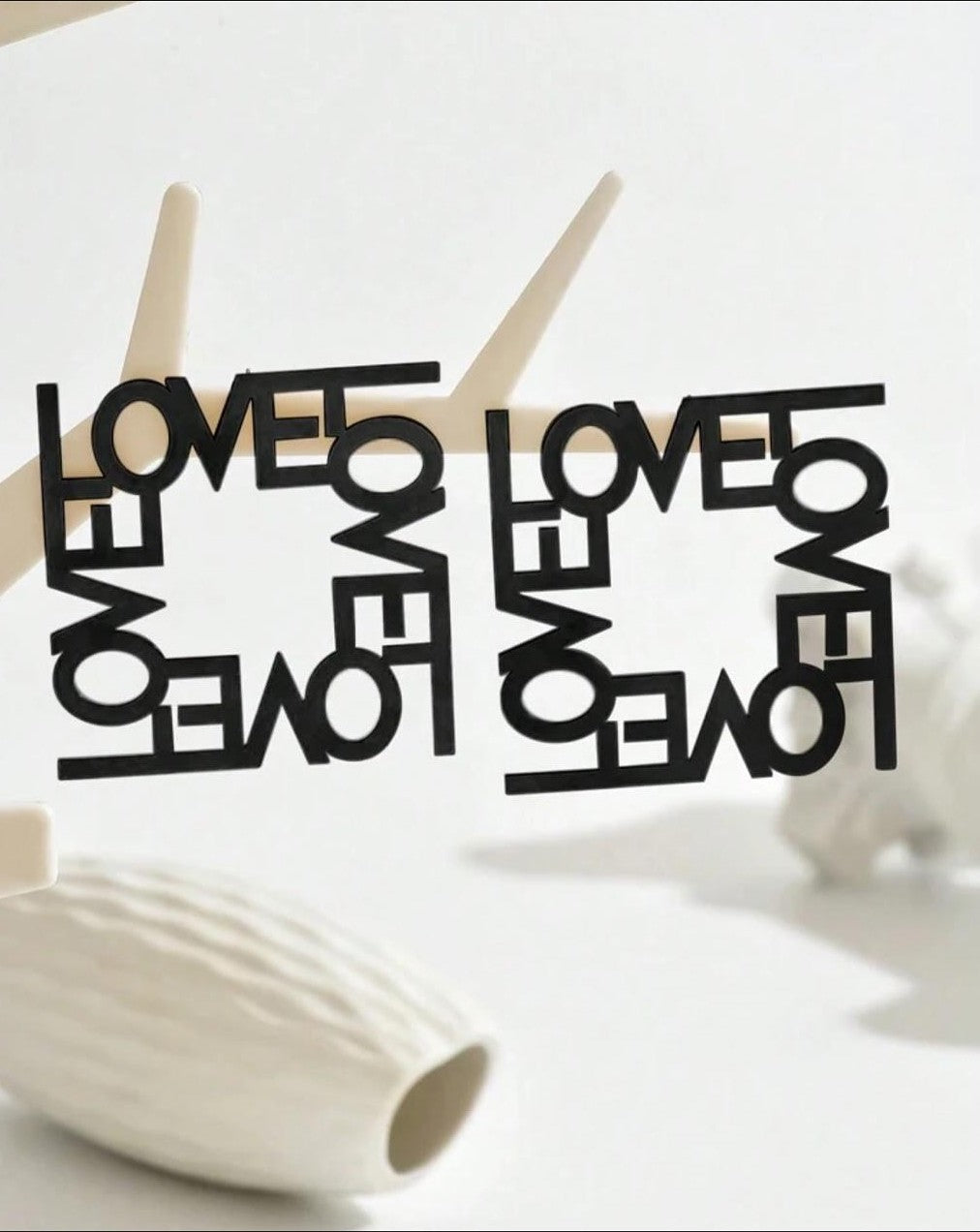 The Love Grid Earrigs