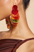 Shell Multicolour Earrings