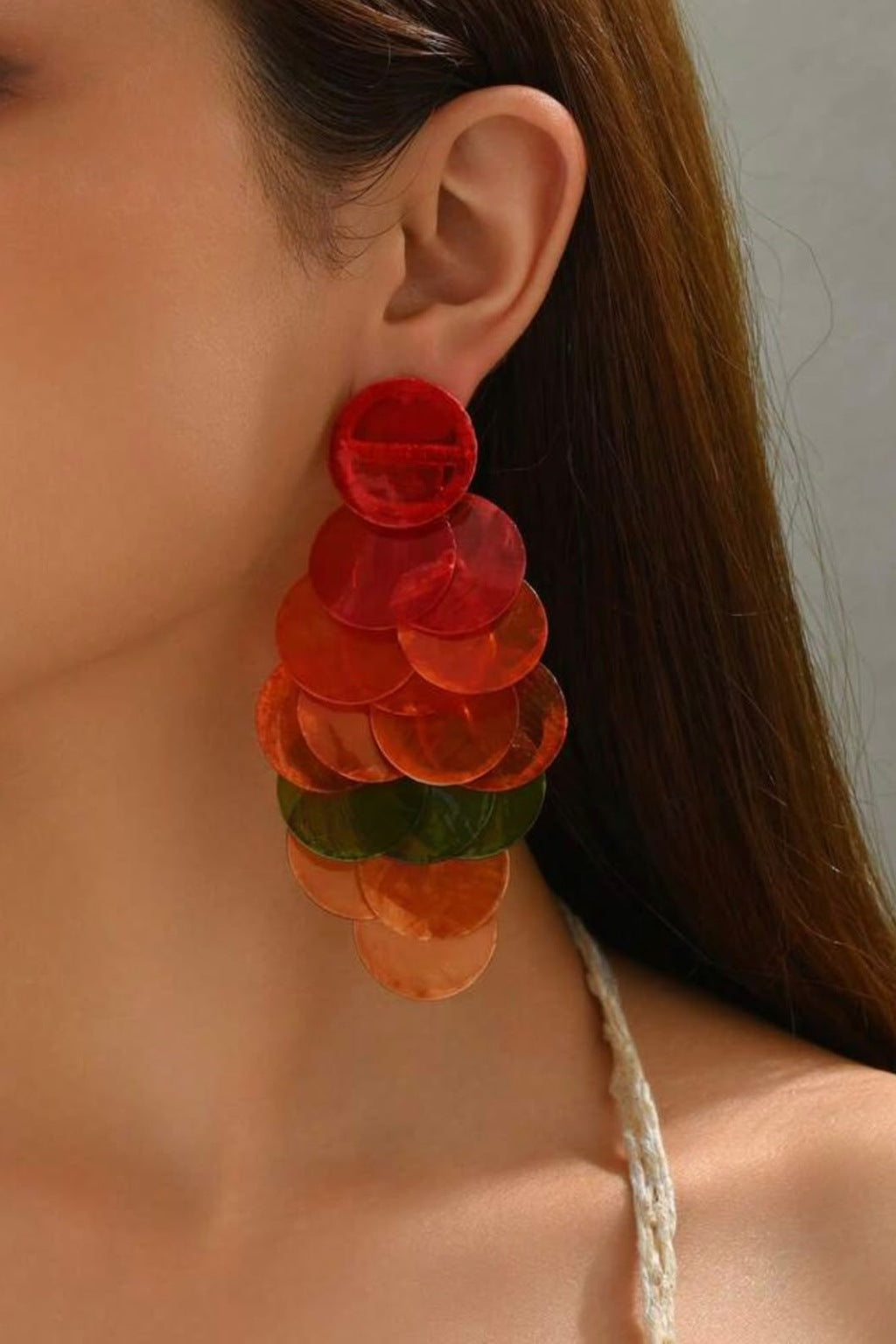 Shell Multicolour Earrings