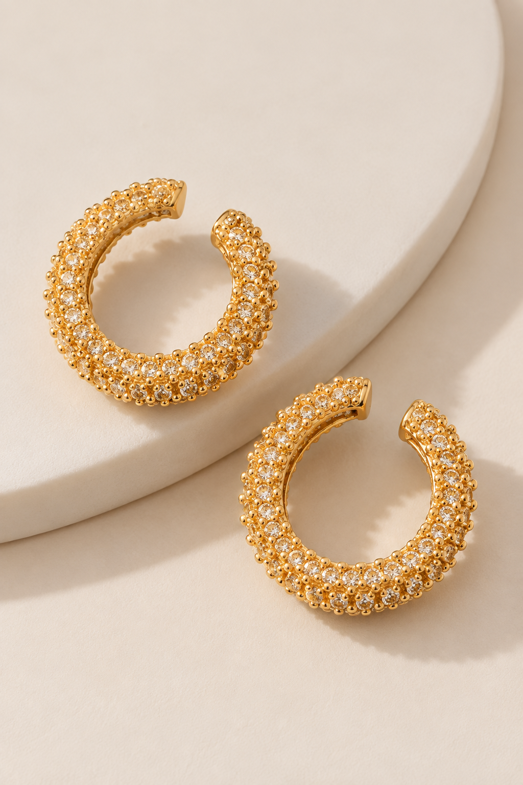 Gold and Silver Ear Cuffs