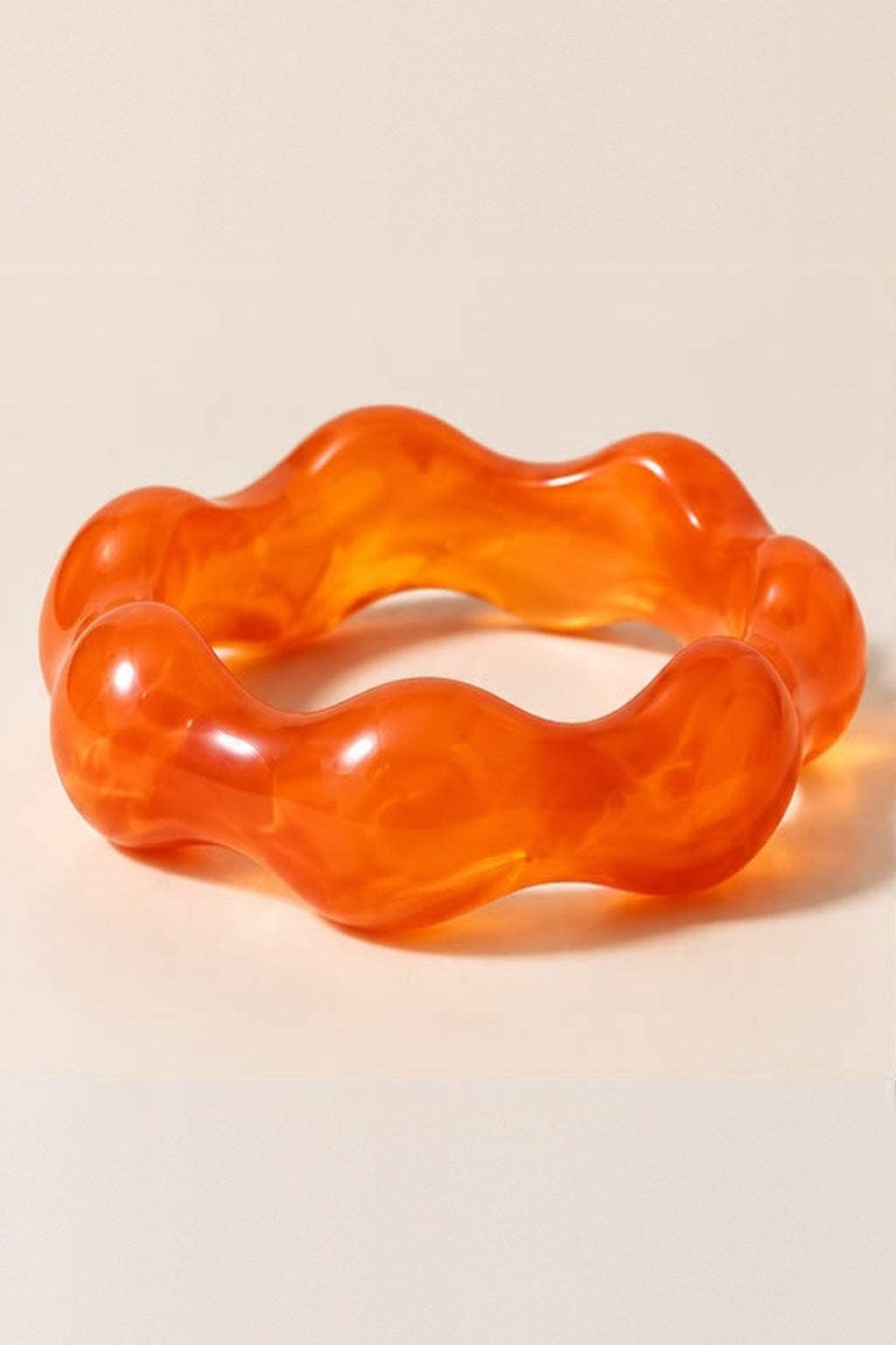 Mango Yellow Stack – Set of 5 Chunky Bangles