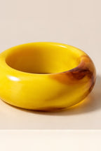 Mango Yellow Stack – Set of 5 Chunky Bangles