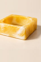 Mango Yellow Stack – Set of 5 Chunky Bangles