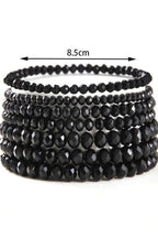 Midnight Sparkle Stretchable Bracelet Set size guide, 8.5 cm