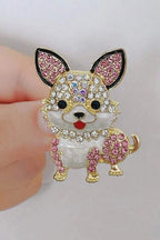 Dog Mom Brooch