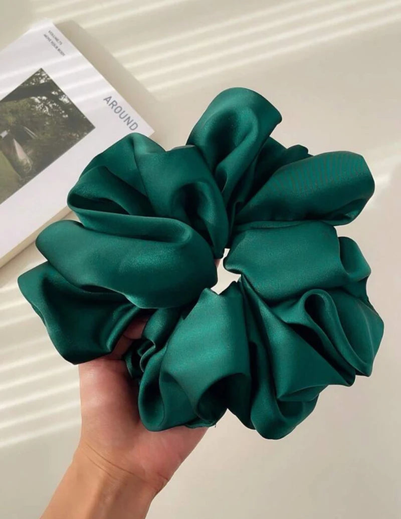 Forest Green Scrunchie