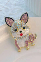 Dog Mom Brooch