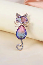 Cat Mom Brooch