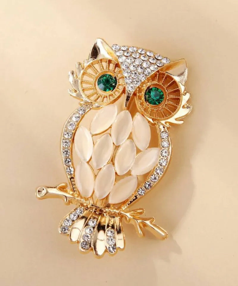 Owl Brooch