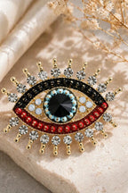 Evil Eye Brooch