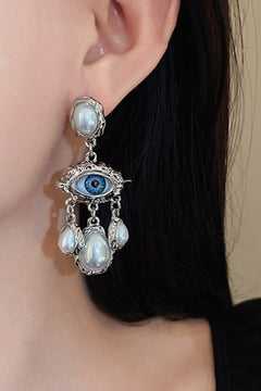 Lucky Lash Pearl Drop Earrings