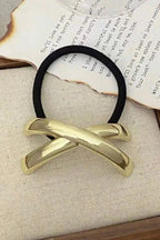 X Metal Hair Ties