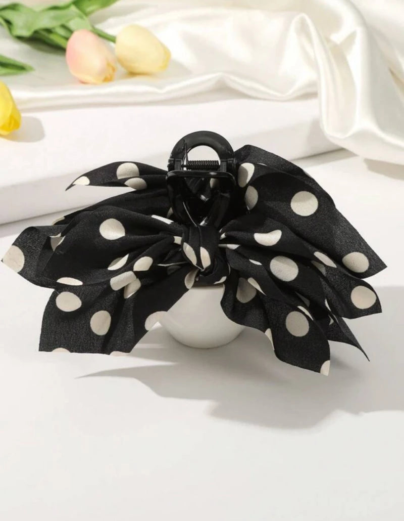 Vintage Bow Hair Clip